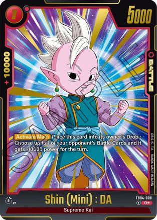 Shin (Mini) : DA (Alternate Art) (FB04-008) - Ultra Limit Holofoil