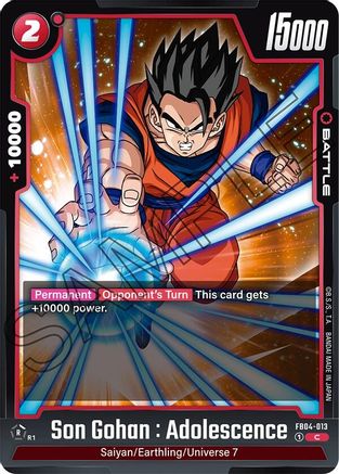 Son Gohan : Adolescence - FB04-013 (FB04-013) - Ultra Limit