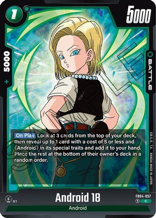 Android 18 (FB04-057) - Ultra Limit