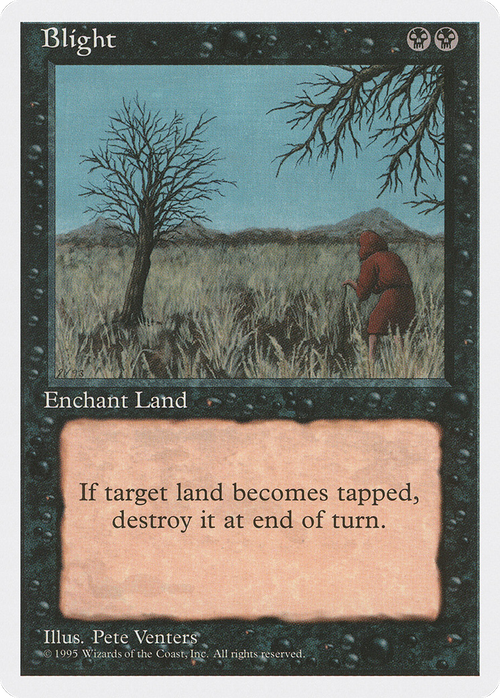 Blight (4ED-) - Fourth Edition