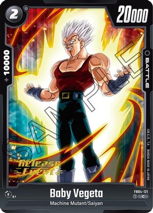 Baby Vegeta (FB04-121) - Ultra Limit Release Event Cards