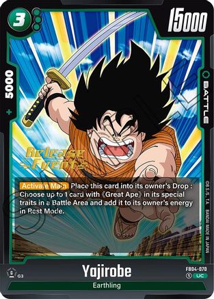 Yajirobe (FB04-070) - Ultra Limit Release Event Cards