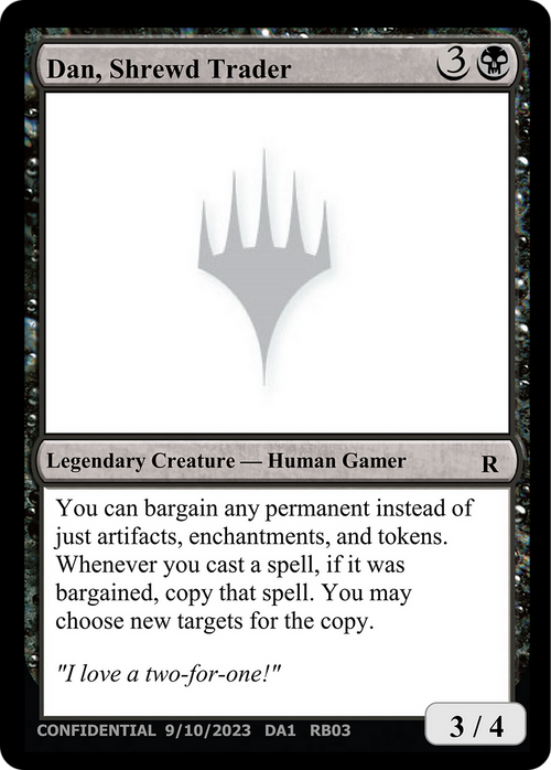 Dan, Shrewd Trader (UNK-) - Unknown Event