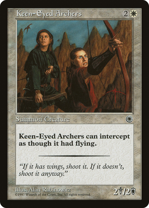 Keen-Eyed Archers (POR-) - Portal
