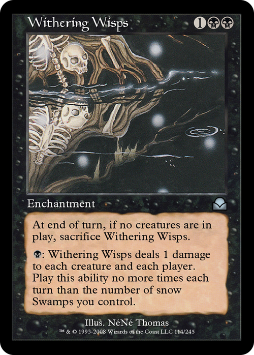Withering Wisps (ME2-114) - Masters Edition II