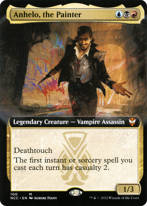 Anhelo, the Painter (Extended Art) (NCC-100) - New Capenna Commander: (Extended Art)