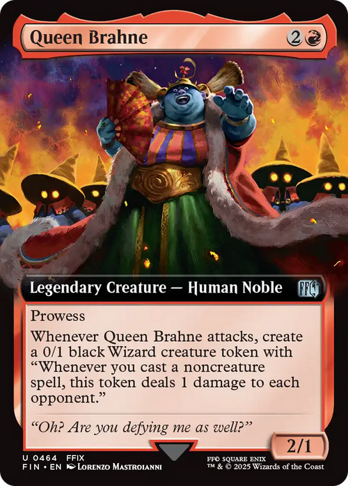 Queen Brahne (Extended Art) (FIN-464) - FINAL FANTASY: (Extended Art)