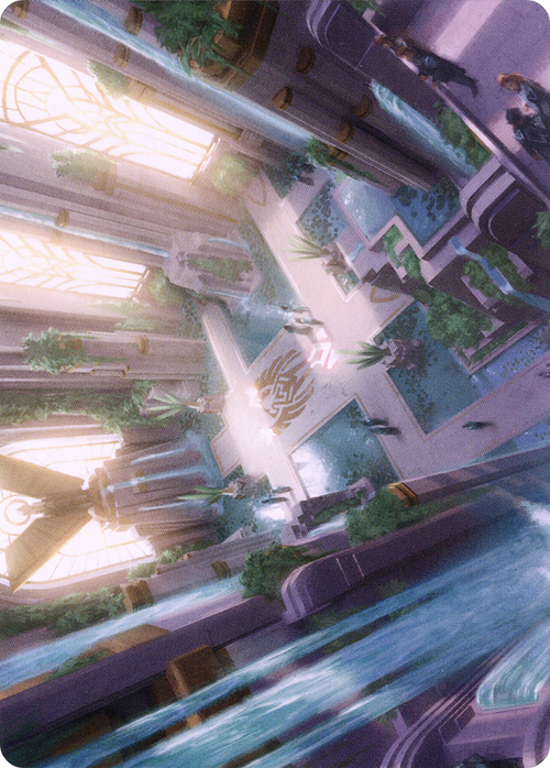 Spara's Headquarters // Spara's Headquarters (ASNC-036) - New Capenna Art Series (Borderless)