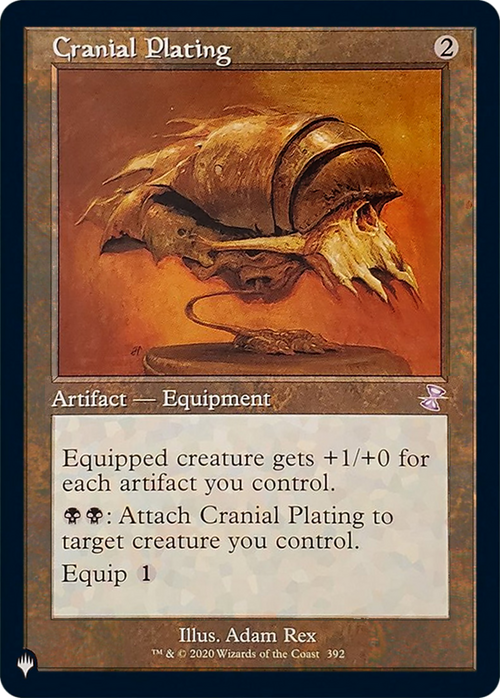 Cranial Plating (LIST-TSR-392) - The List
