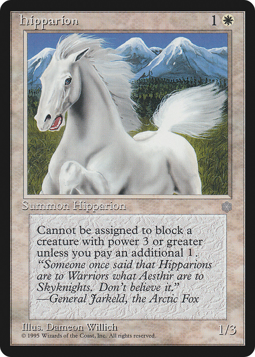 Hipparion (ICE-) - Ice Age