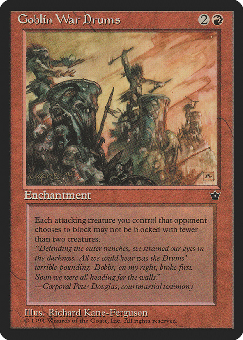 Goblin War Drums (Ferguson) (FEM-) - Fallen Empires