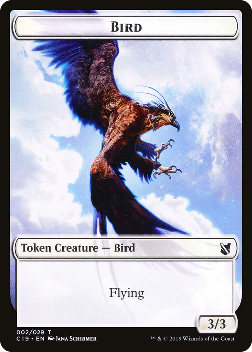 Bird (TC19-002) - Commander 2019 Tokens