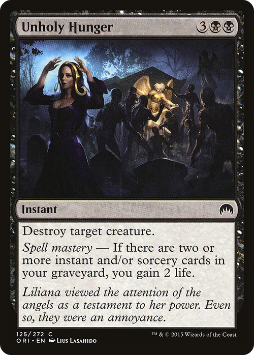 Unholy Hunger (ORI-125) - Magic Origins