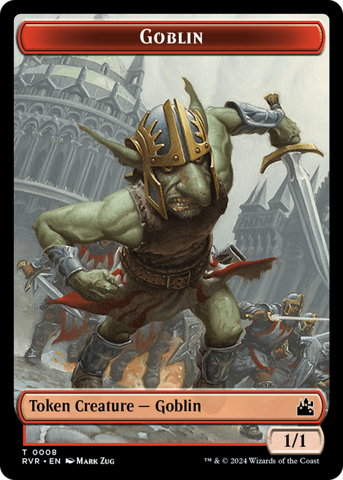 Goblin (TRVR-008) - Ravnica Remastered Tokens
