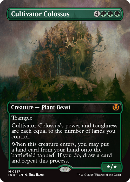 Cultivator Colossus (Borderless) (INR-317) - Innistrad Remastered