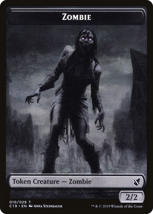 Zombie (TC19-010) - Commander 2019 Tokens