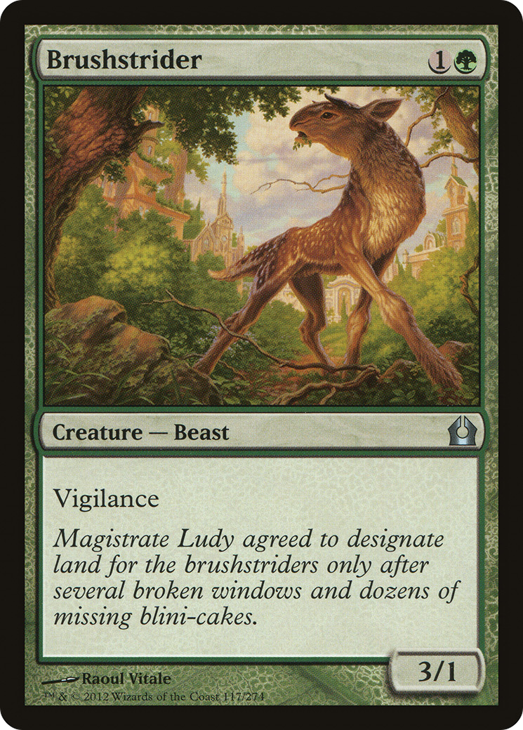 Brushstrider (RTR-117) - Return to Ravnica
