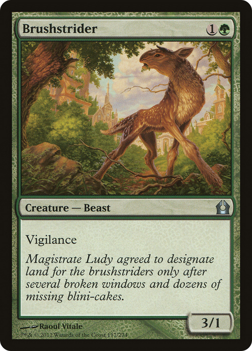 Brushstrider (RTR-117) - Return to Ravnica