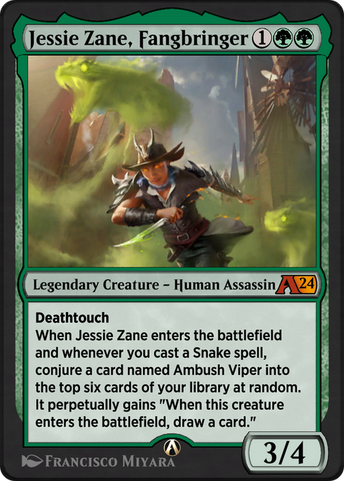 Jessie Zane, Fangbringer (YOTJ-017) - Alchemy: Outlaws of Thunder Junction