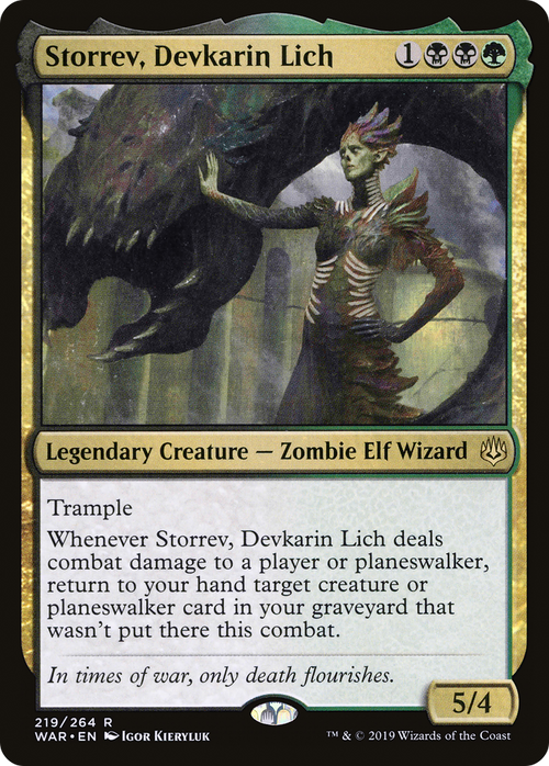 Storrev, Devkarin Lich (WAR-219) - War of the Spark