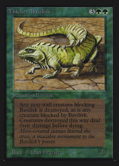 Thicket Basilisk (IE) (IED-) - Intl. Collectors' Edition