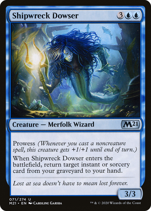 Shipwreck Dowser (M21-071) - Core Set 2021 Foil