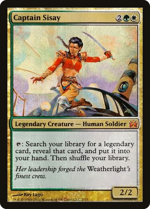 Captain Sisay (V11-002) - From the Vault: Legends Foil