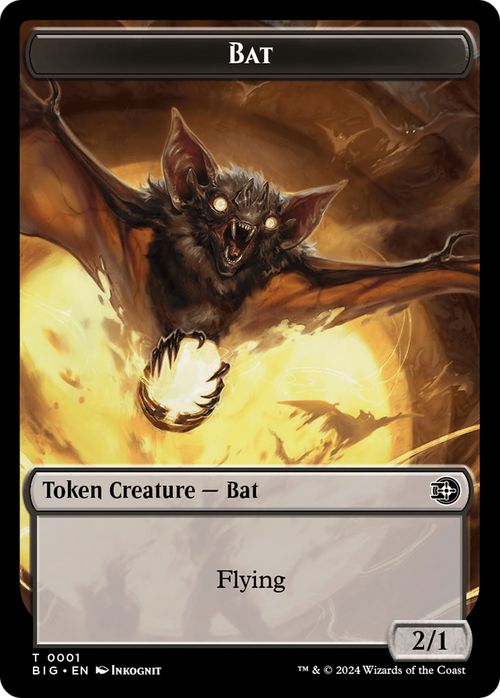 Bat (TBIG-001) - The Big Score Tokens Foil