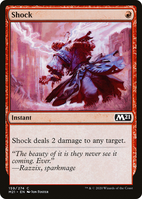 Shock (M21-159) - Core Set 2021