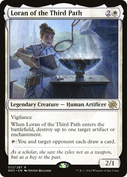 Loran of the Third Path (BRO-012) - The Brothers' War Foil
