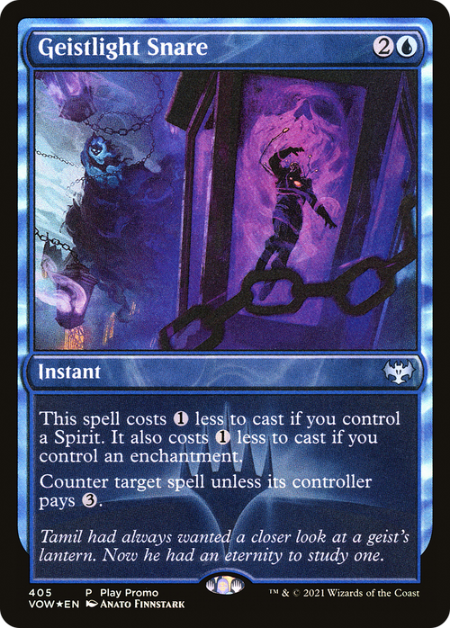 Geistlight Snare (PLAY-405) - Innistrad: Crimson Vow Foil