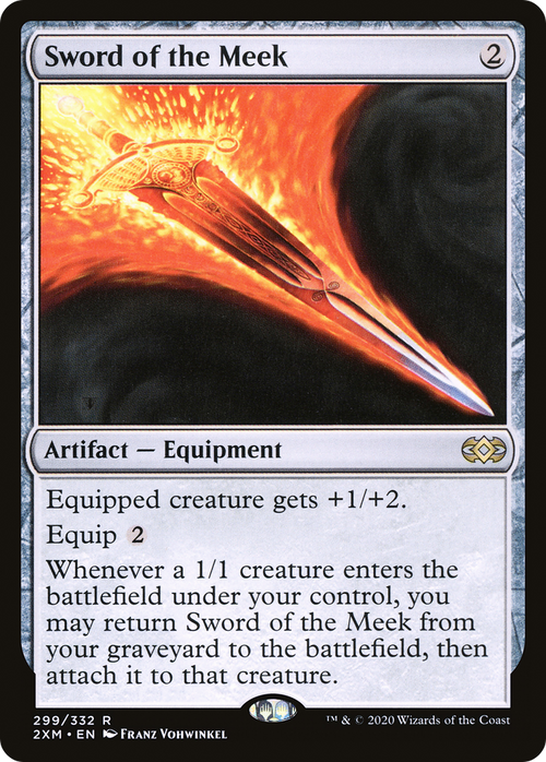 Sword of the Meek (2XM-299) - Double Masters