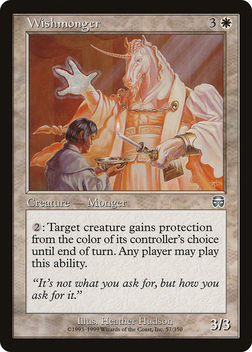 Wishmonger (MMQ-057) - Mercadian Masques