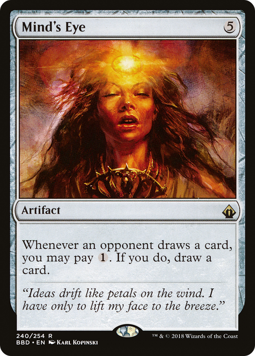 Mind's Eye (BBD-240) - Battlebond Foil