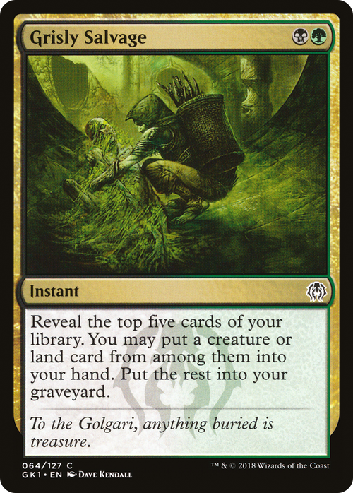 Grisly Salvage (GR1-064) - GRN Guild Kit