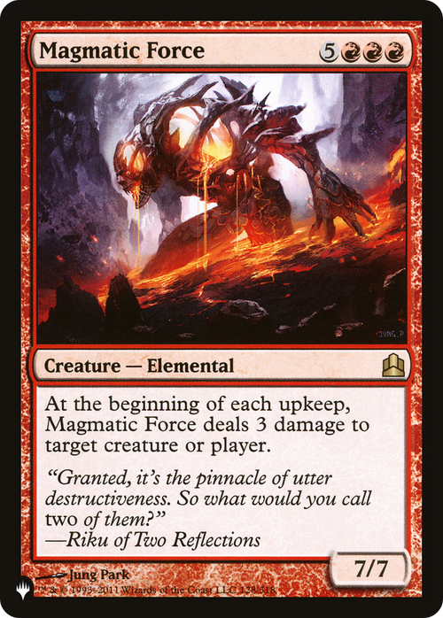 Magmatic Force (LIST-CMD-128) - The List