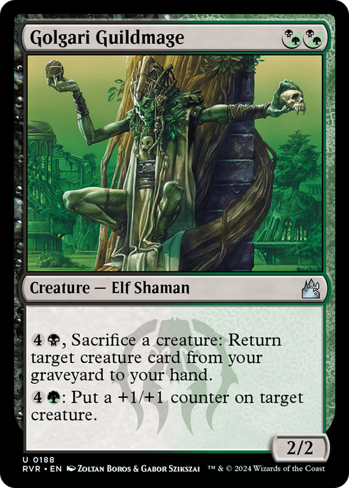 Golgari Guildmage (RVR-188) - Ravnica Remastered Foil