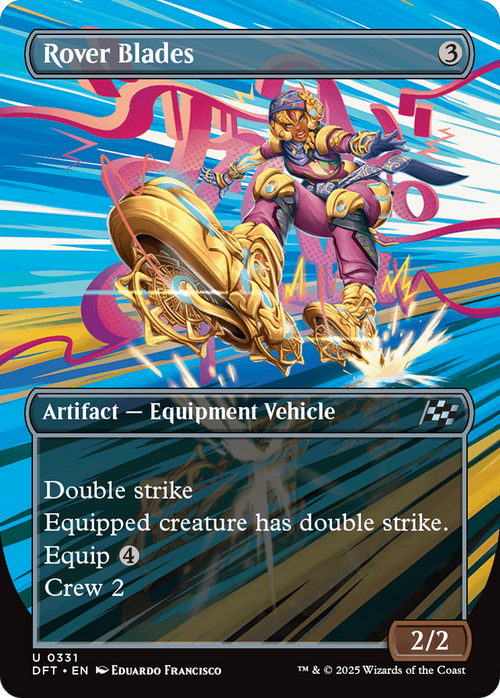 Rover Blades (Borderless) (DFT-331) - Aetherdrift Foil