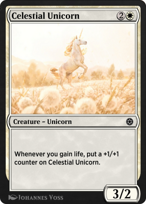 Celestial Unicorn (HBG-086) - Alchemy Horizons: Baldur's Gate