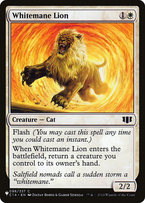 Whitemane Lion (C14) (LIST-096/337) - The List