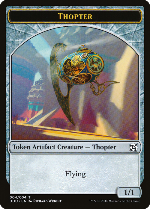 Thopter Token (004) (DDU-004) - Duel Decks: Elves vs. Inventors Tokens