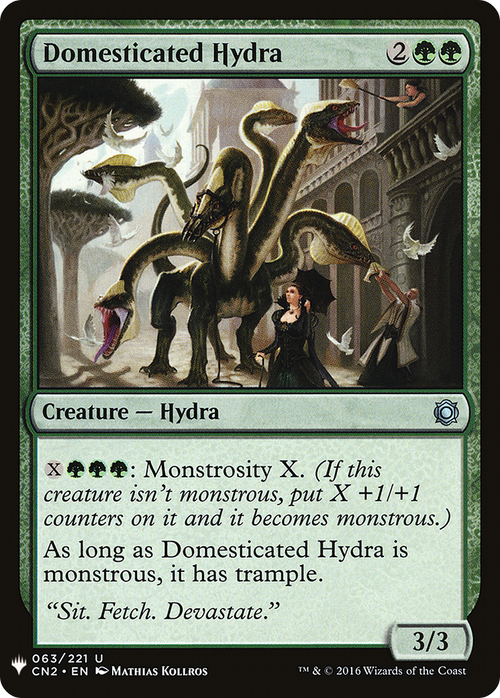 Domesticated Hydra (LIST-CN2-63) - The List