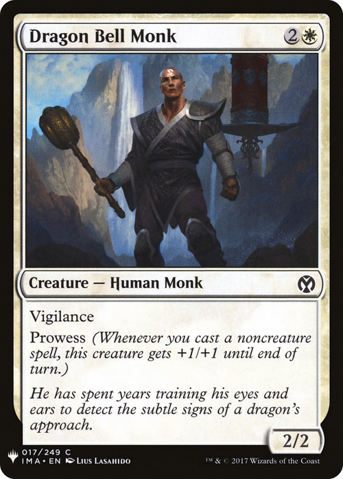 Dragon Bell Monk (LIST-IMA-17) - The List