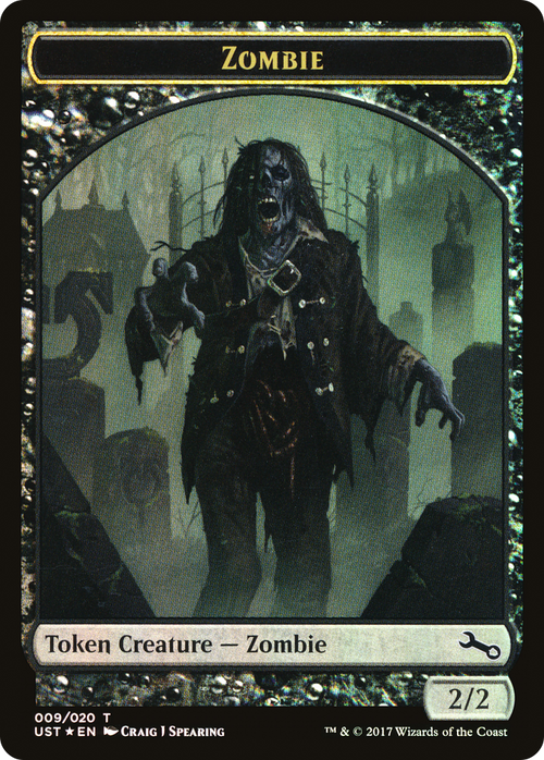 Zombie Token (UST-009) - Unstable Tokens Foil