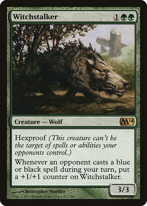 Witchstalker (M14-202) - Magic 2014 Foil