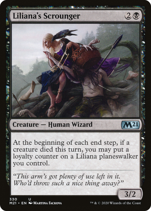 Liliana's Scrounger (M21-330) - Core Set 2021