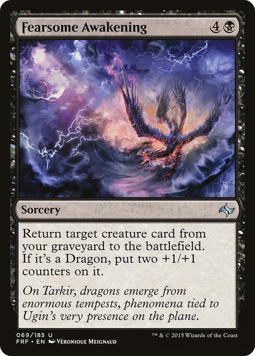 Fearsome Awakening (FRF-069) - Fate Reforged Foil