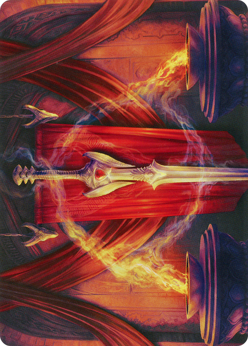 Ramosian Greatsword // Ramosian Greatsword (AMOM-037) - March of the Machine Art Series (Borderless)