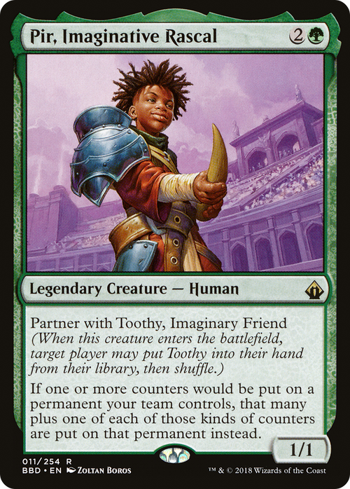 Pir, Imaginative Rascal (BBD-011) - Battlebond Foil