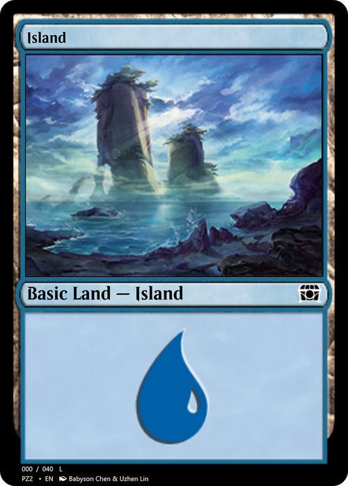 Island (PZ2-70803) - Treasure Chest Foil